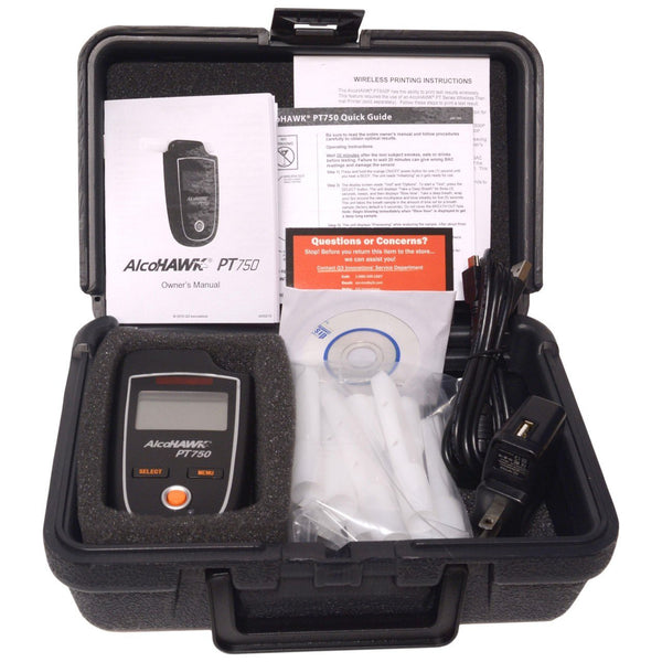 Alcohawk PT500 PT Core Fuel-Cell Alcoholímetro Probador de detección de  alcohol - Tu Alcoholimetro